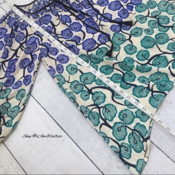 Anthropologie {Vanessa Virginia} floral bubble sleeve top *shop@iamwarrior - Picture 5 of 7